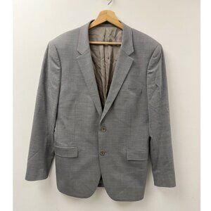 Theory Blazer Mens 40 Regular Stretch Wool Two Button Sports Jacket Coat